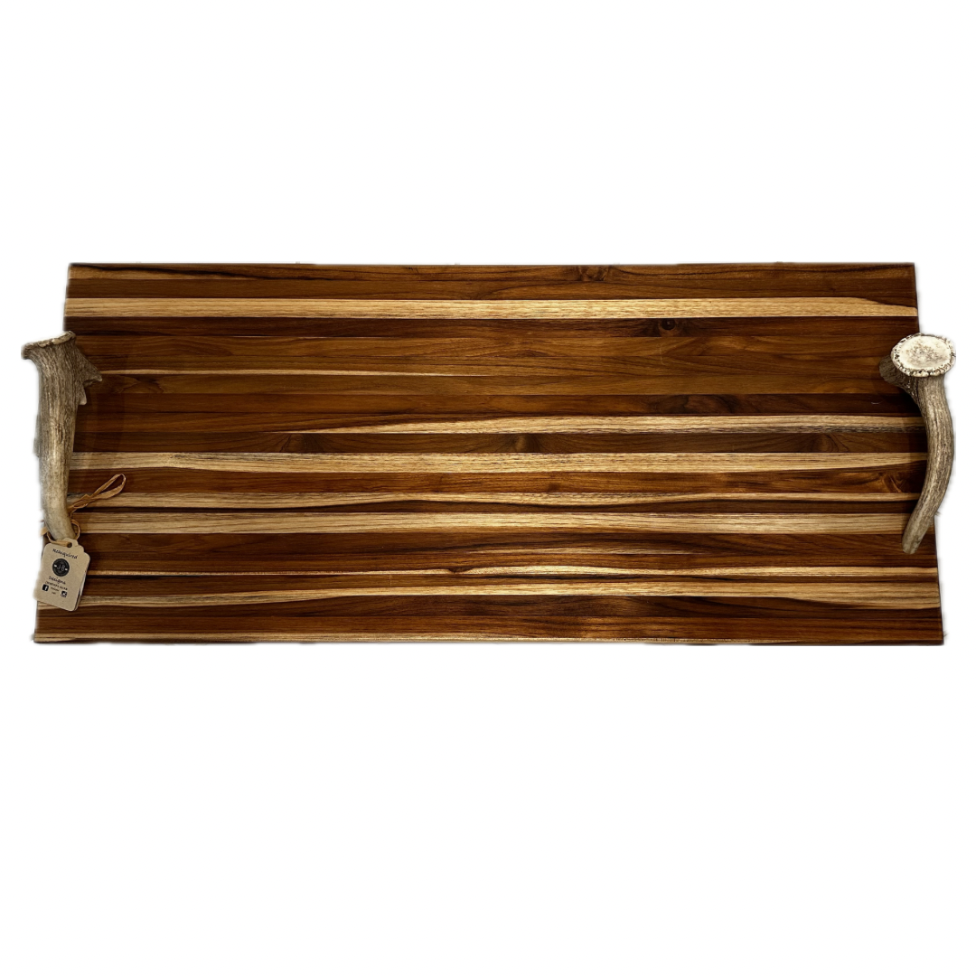 Antler Handle Charcuterie Board XL