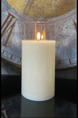 Radiance Candle Ivory 4”X8”