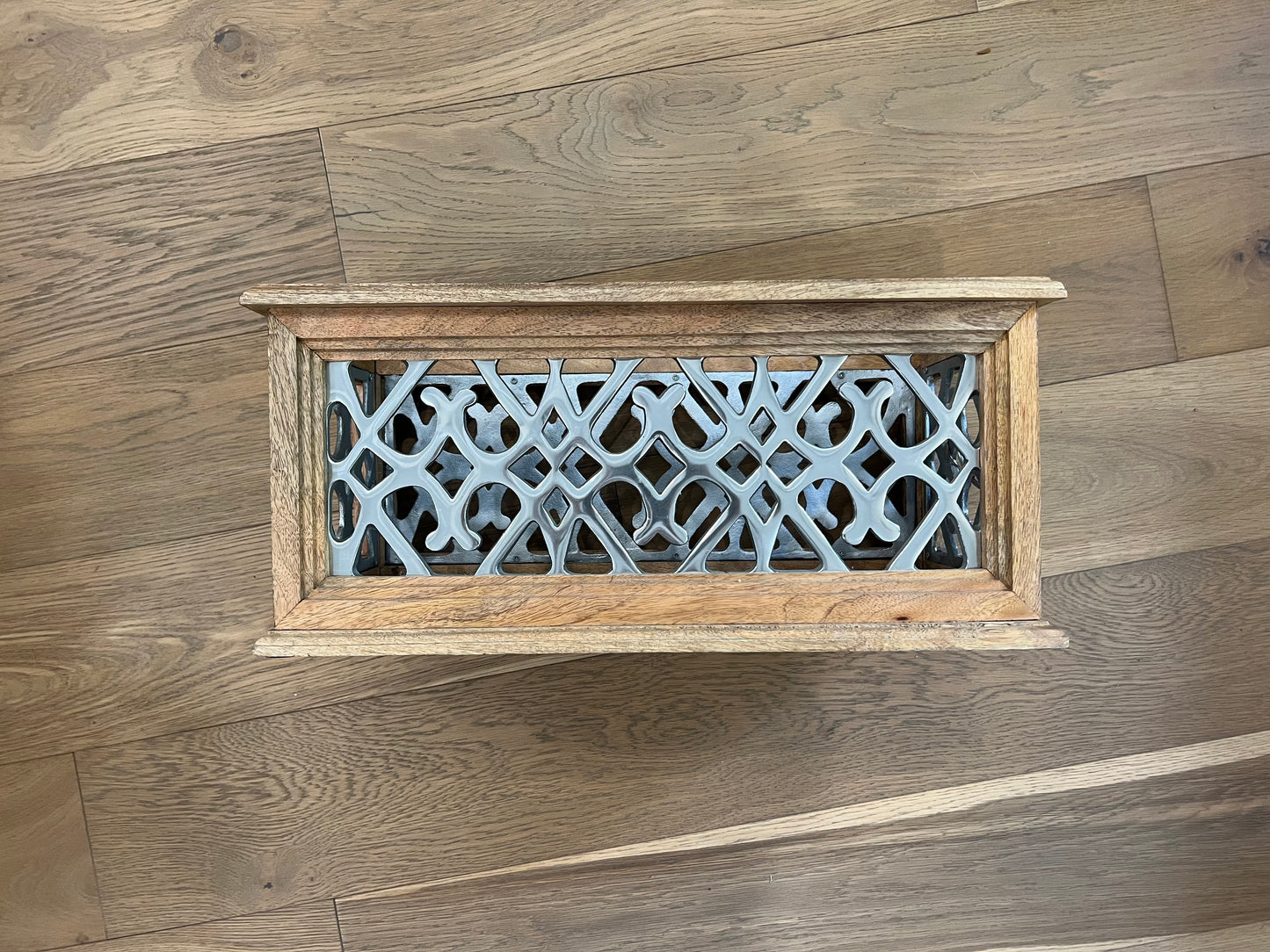 Wood/Metal Planter Box