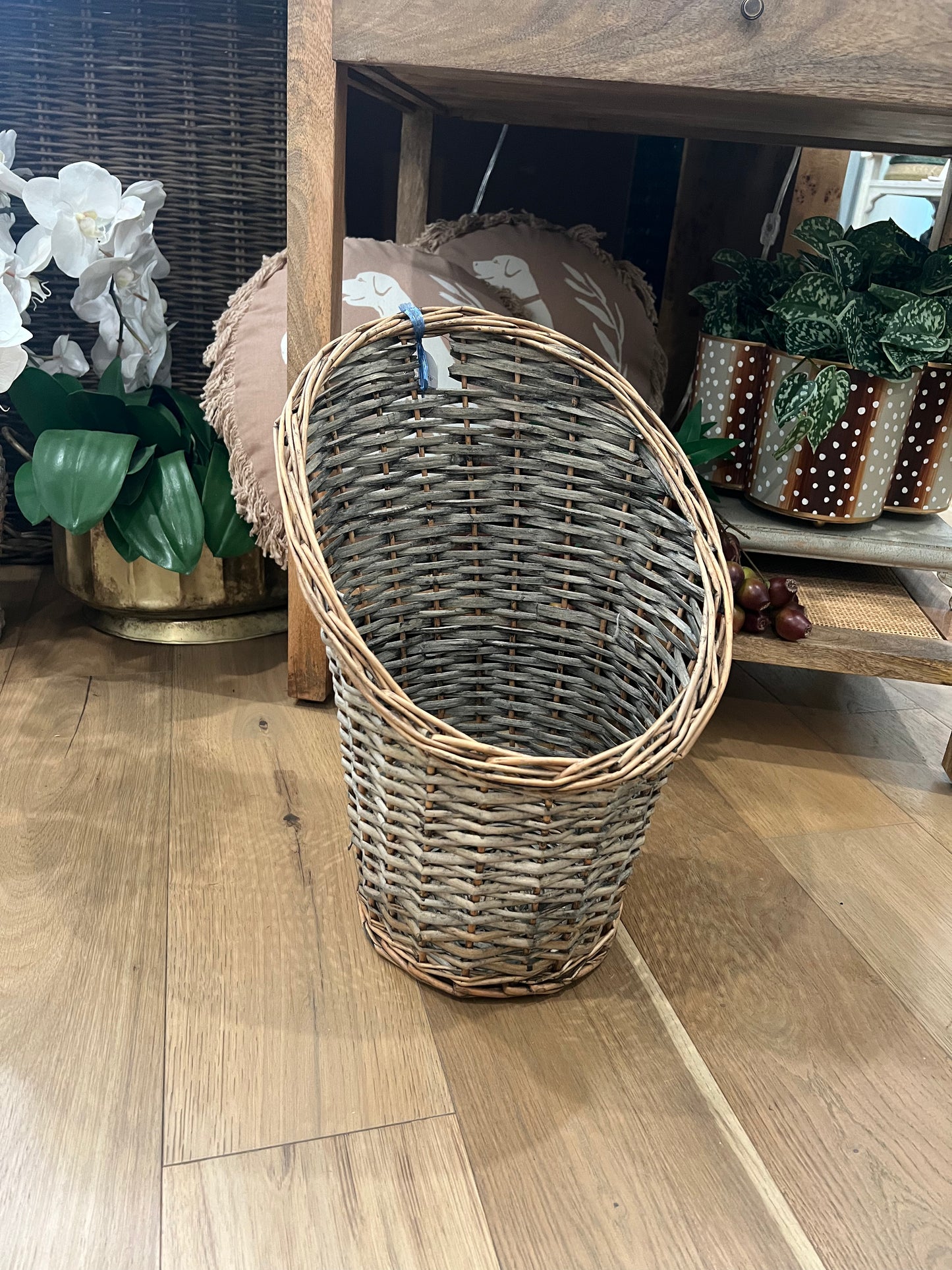 Round Wicker Basket 16"