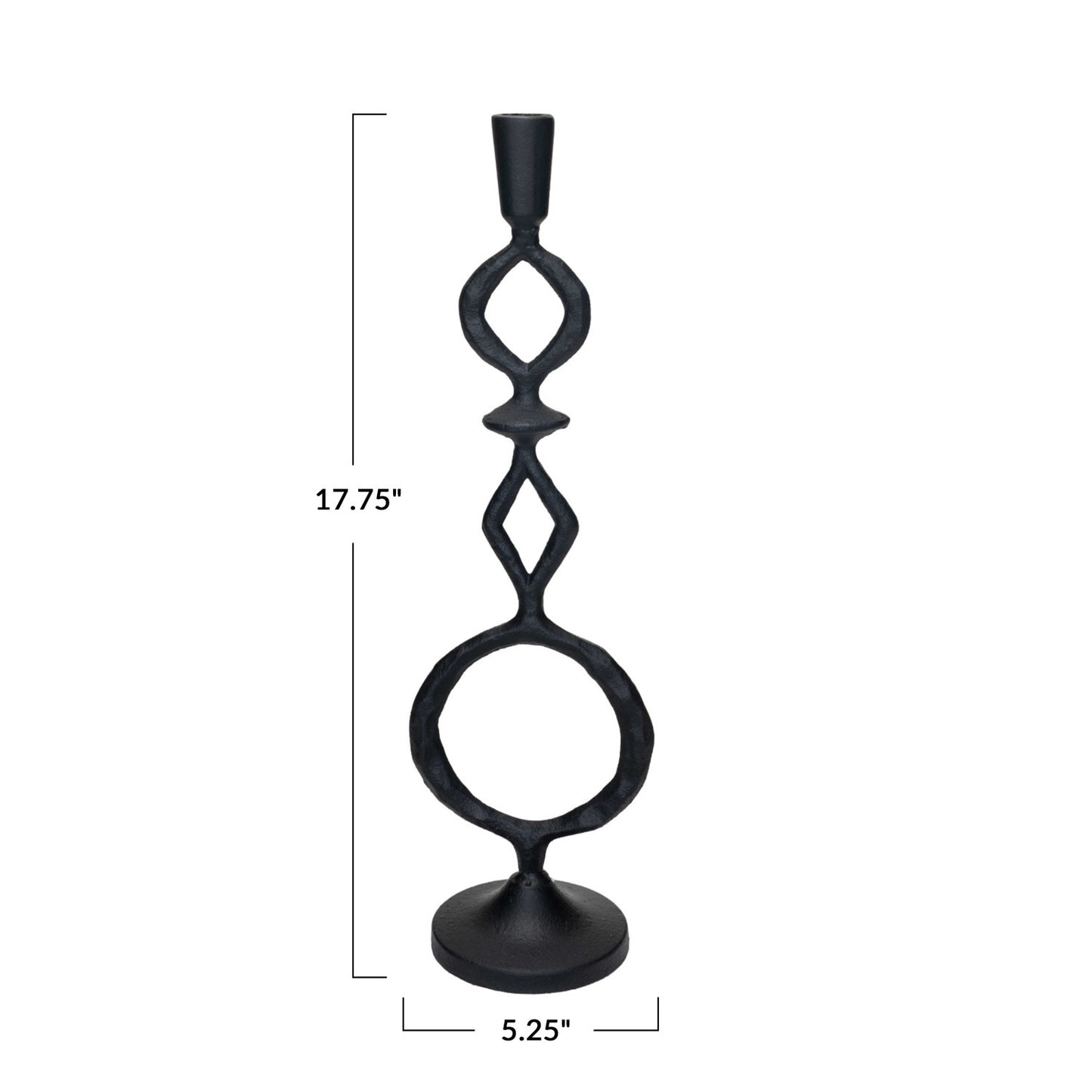 Cast Iron Candle Holder