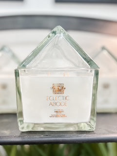 Inspired Glass House Candle