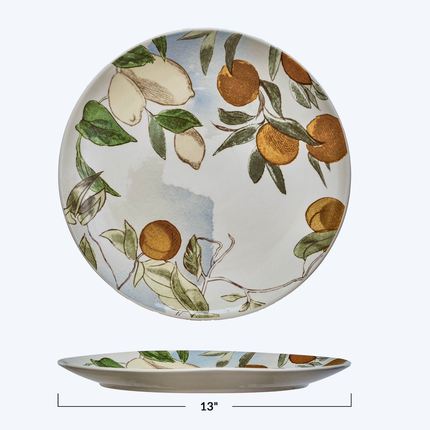 Citrus 13" charger Plate