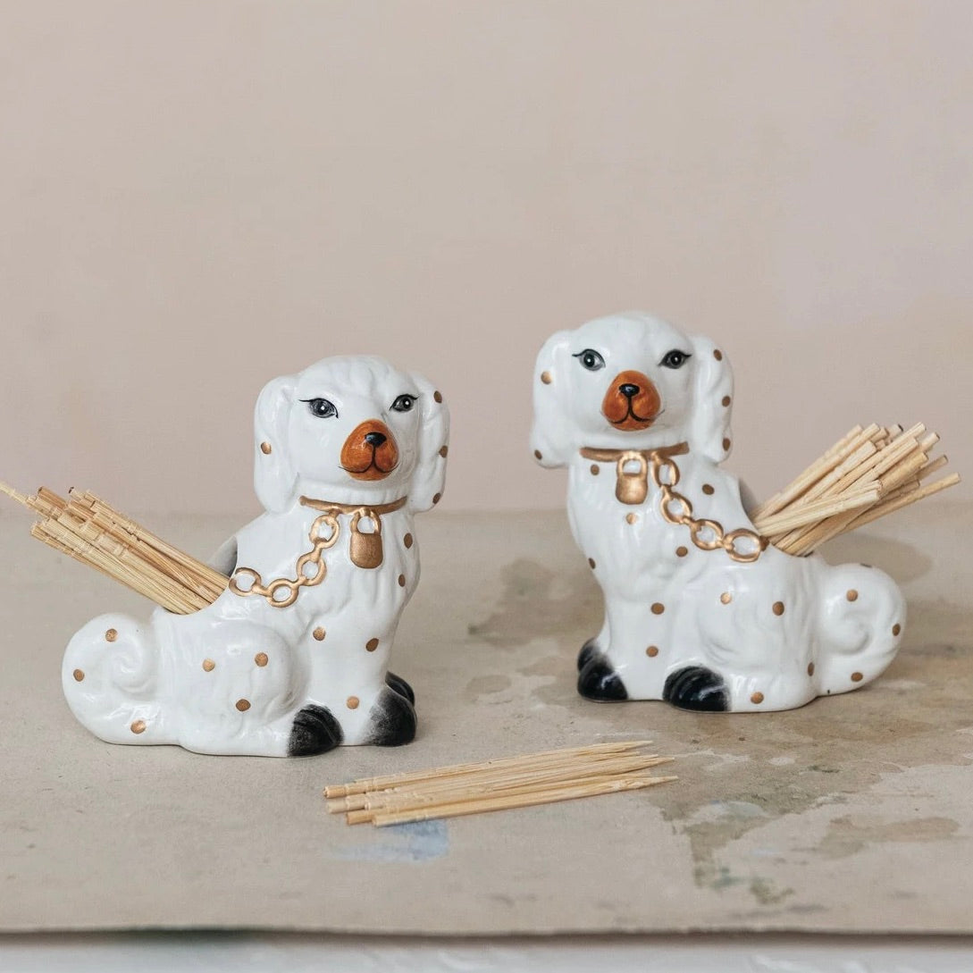 Mini Staffy Dog vase