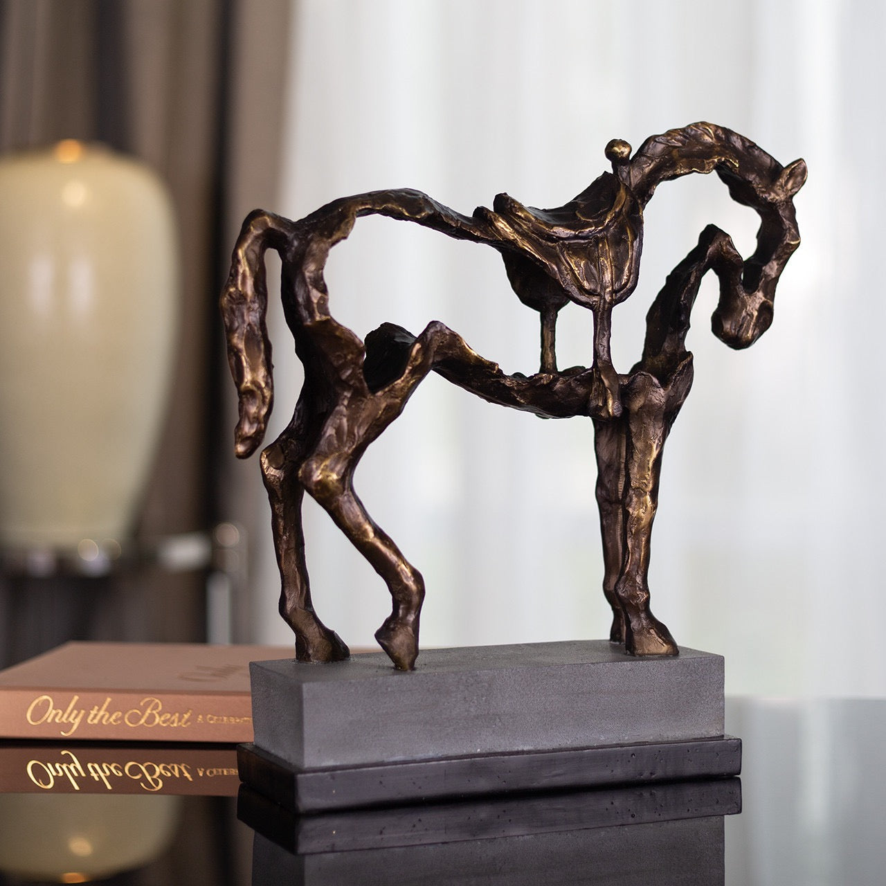 Open Horse Sculpture