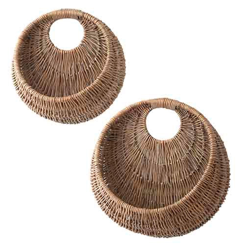 crescent Woven Baskets