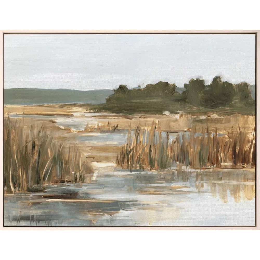 Wetland Grasses Canvas