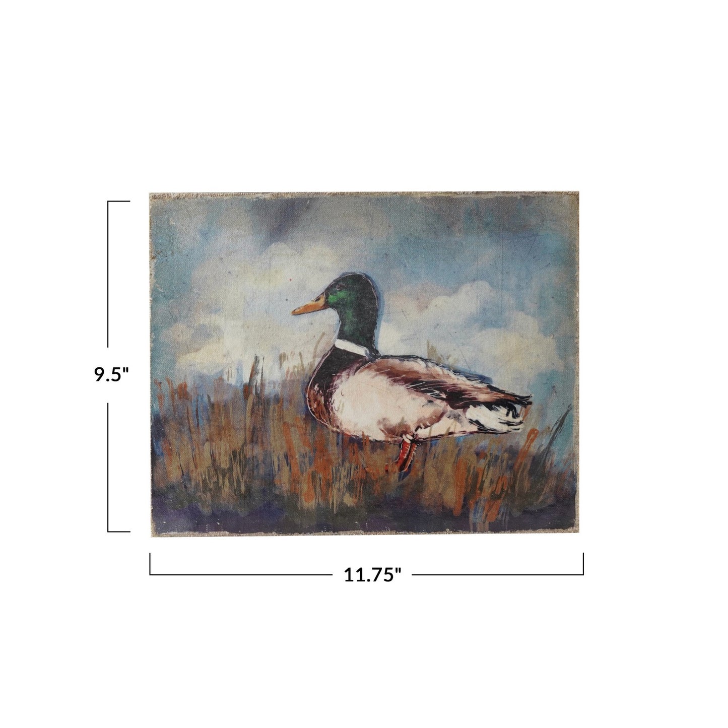 Vintage Inspired Duck Canvas