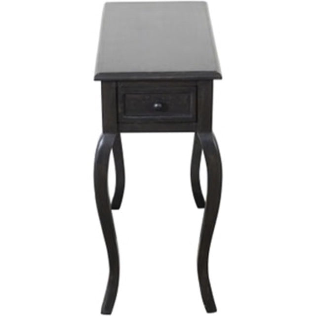 Black Side Table w/drawer