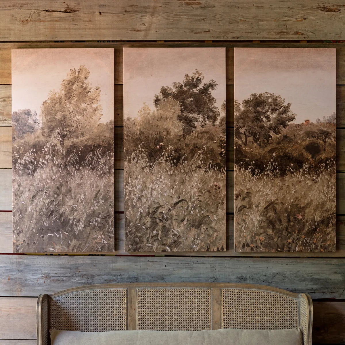 Lowland Meadow Triptych S/3