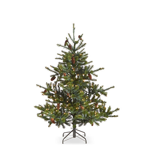 Forever Lit Green Big Sky Spruce Tree