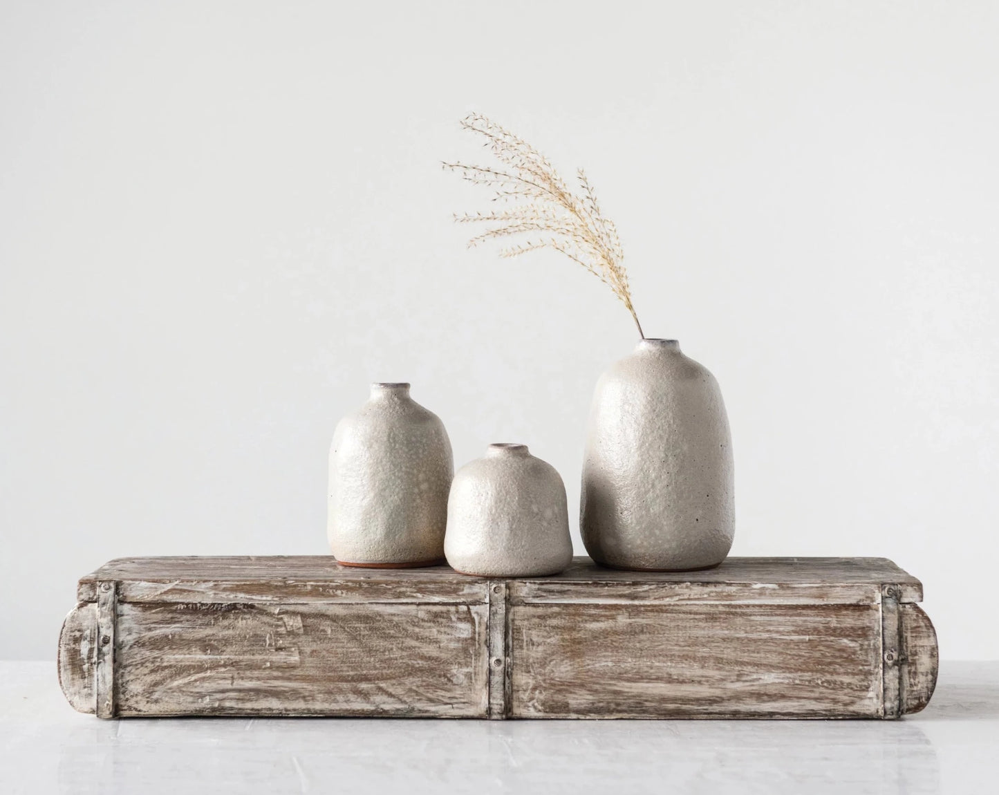 Sanded Terracotta Vase