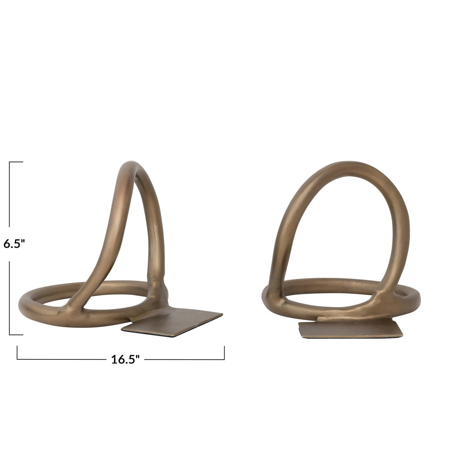 Metal Bookend Set