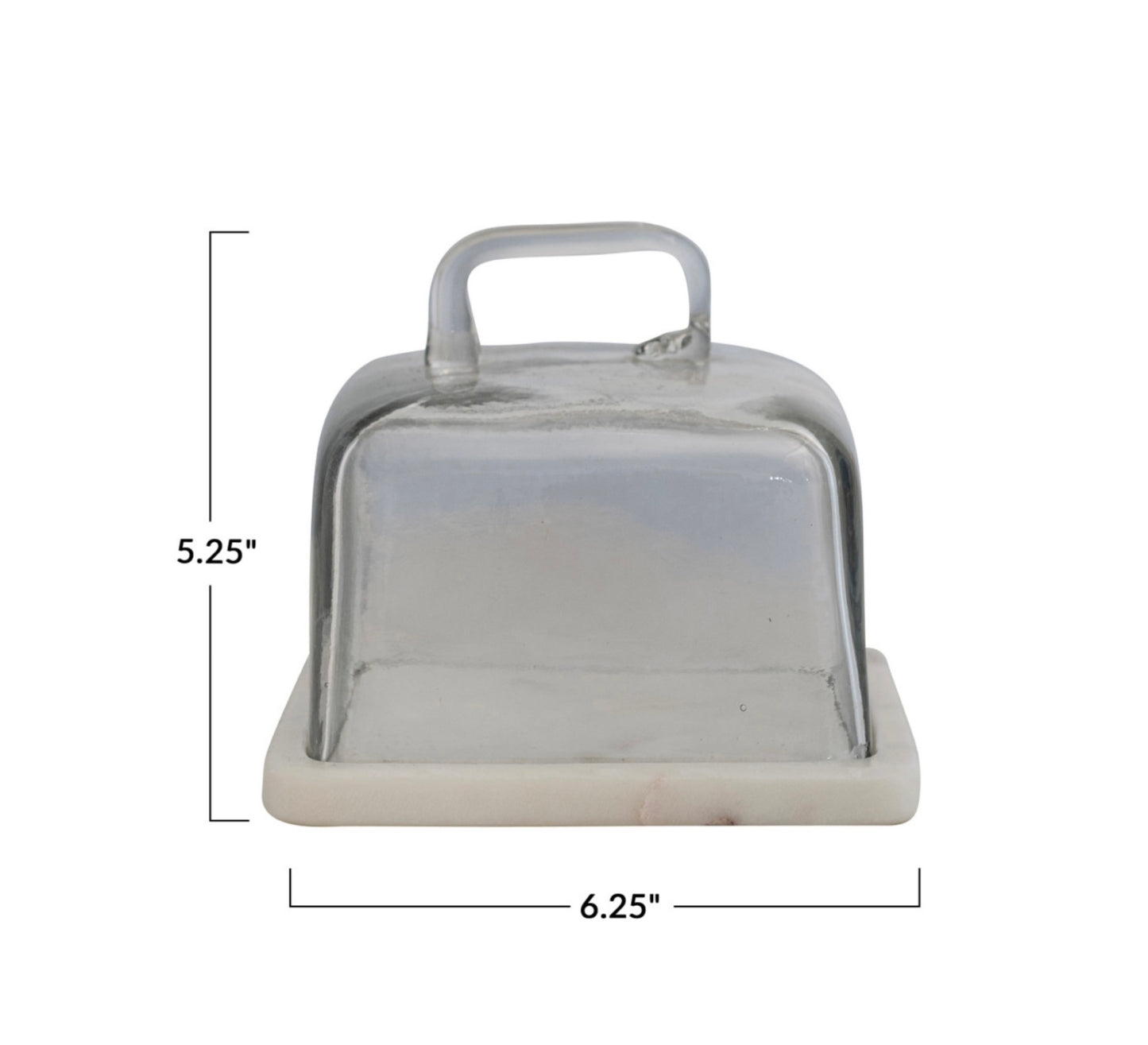 Marble Base Cloche
