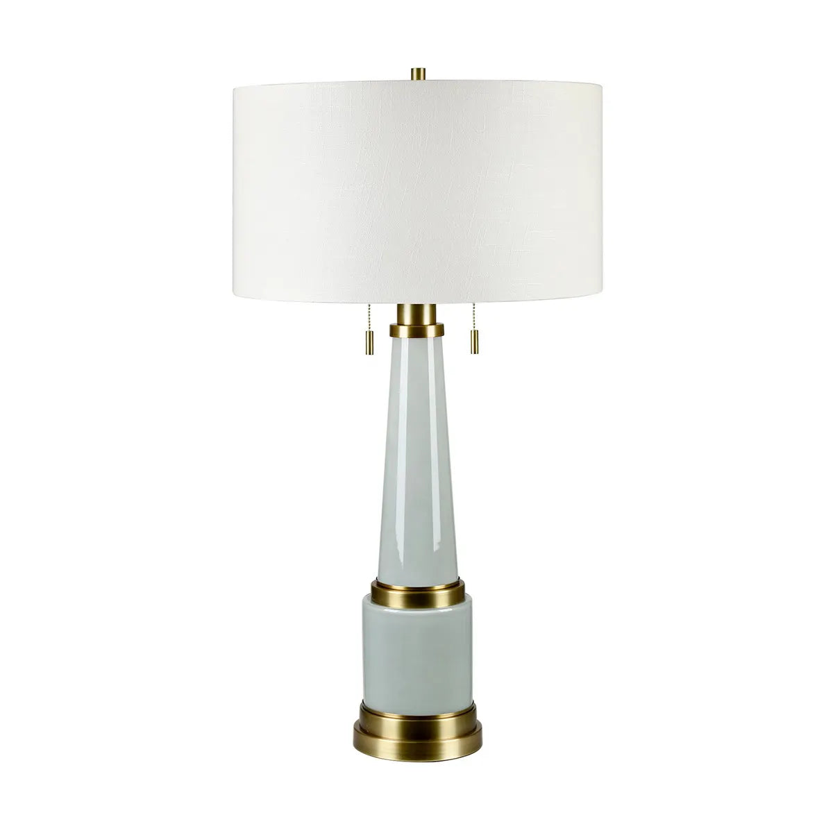 Sage & gold table lamp
