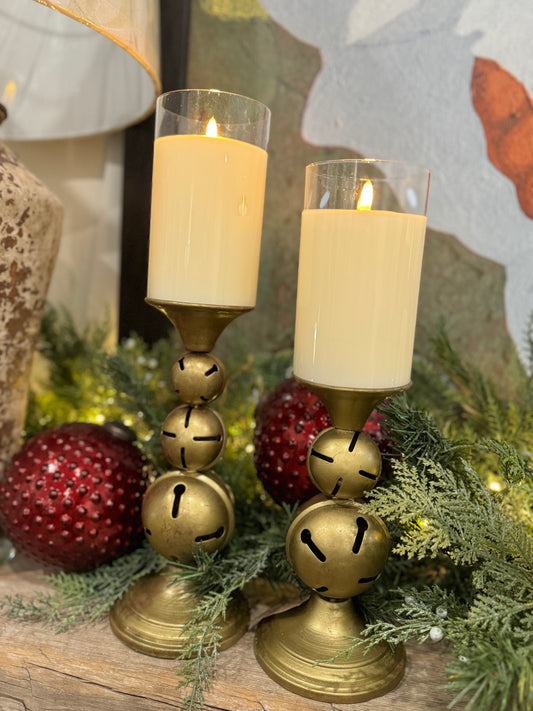 Jingle Bell Candle Holder