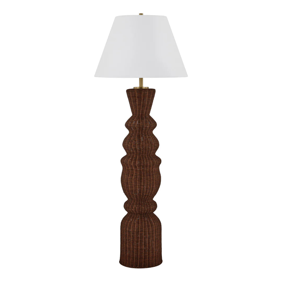 Rattan Floor Lamp