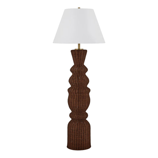 Rattan Floor Lamp