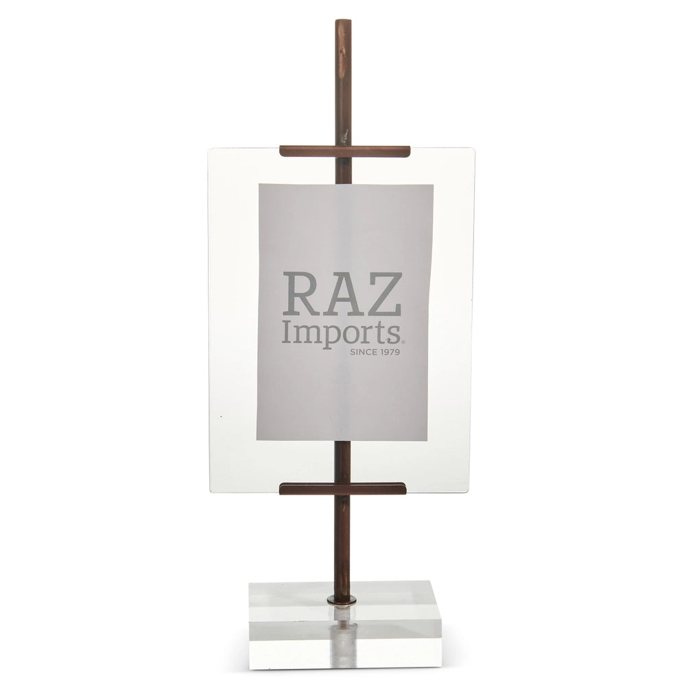 bronze mini picture easel