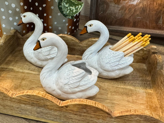 Mini Swan Vase