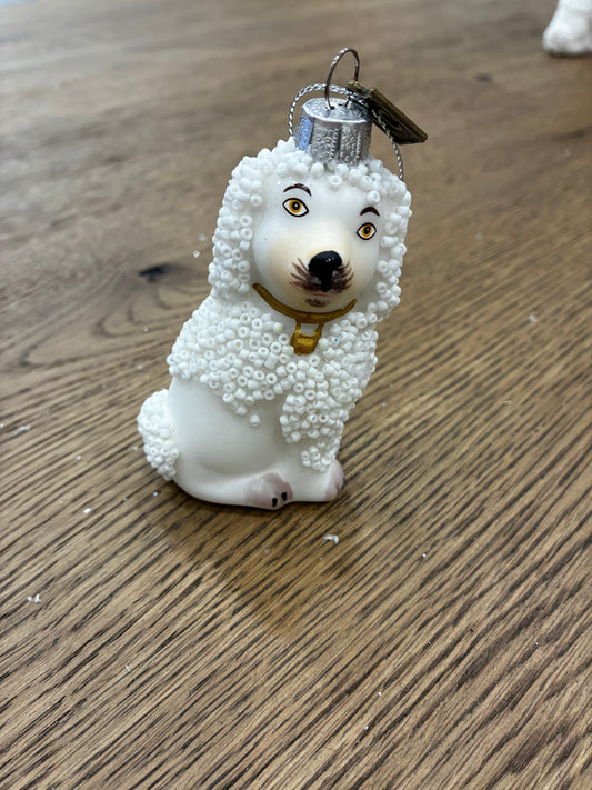 Staffordshire dog ornament