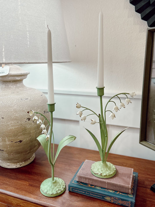 Lilly of the Valley Candle Holder