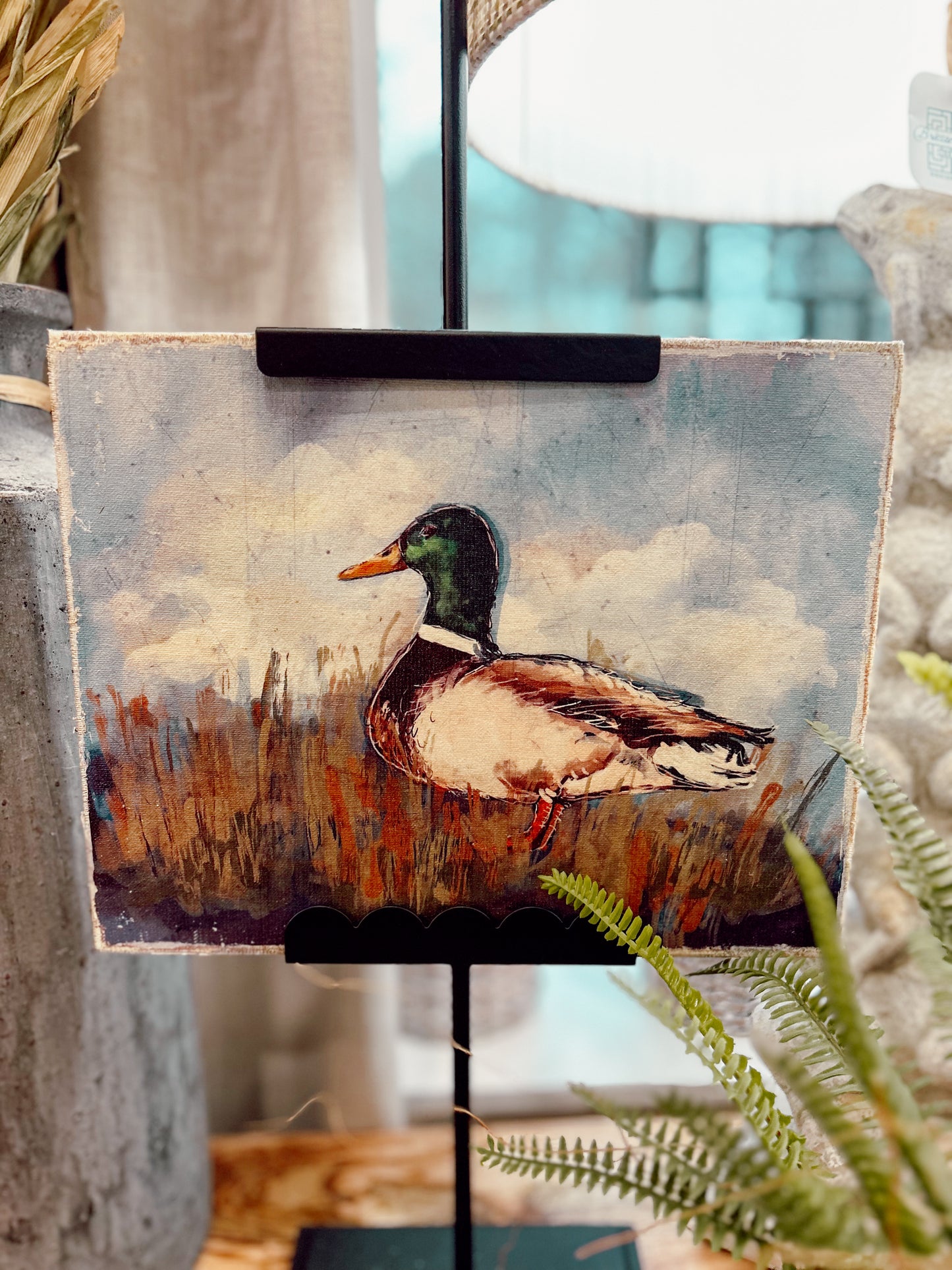 Vintage Inspired Duck Canvas
