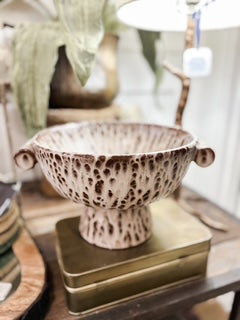 Dripped Glaze Compote