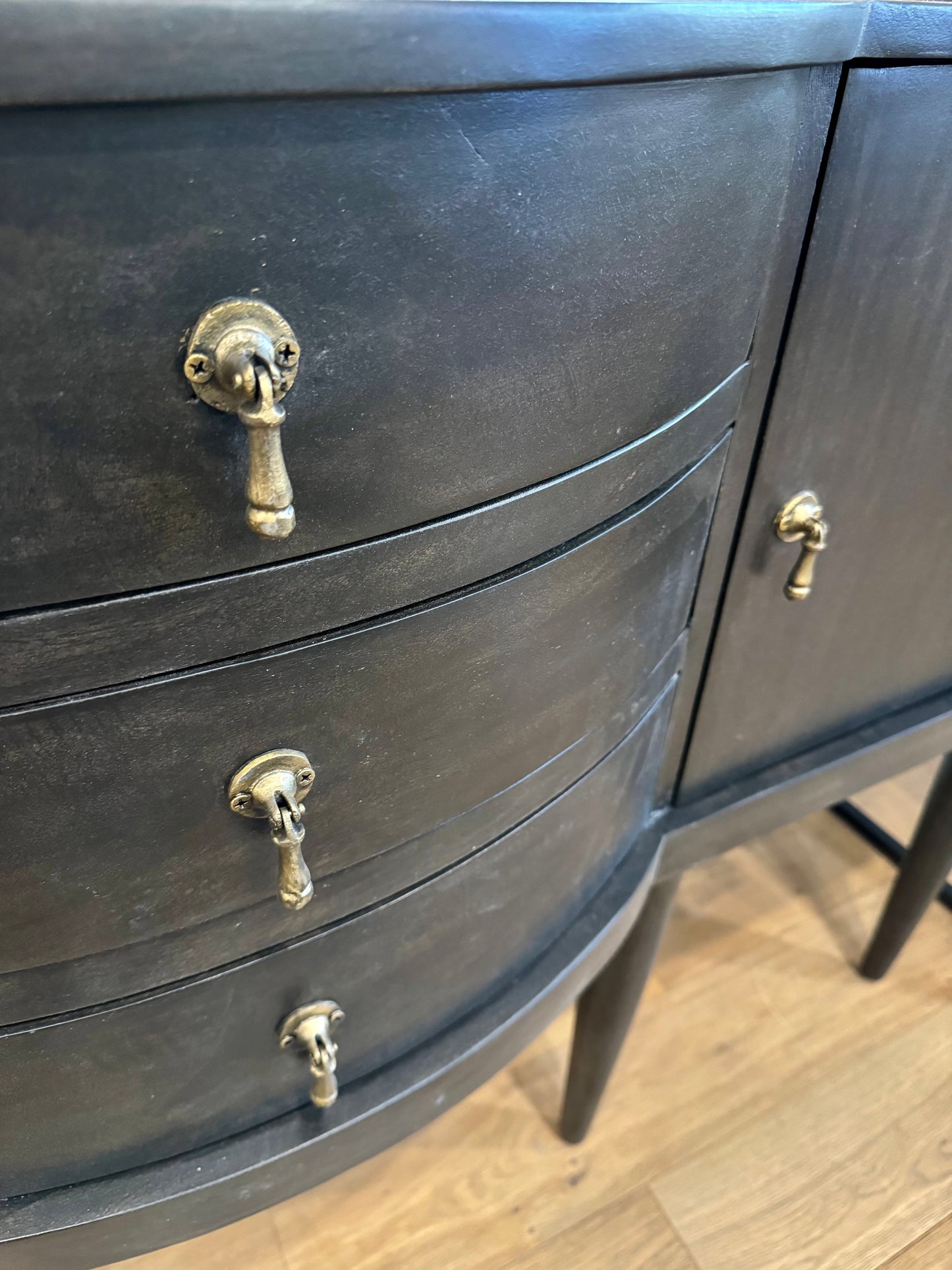 Black washed sideboard