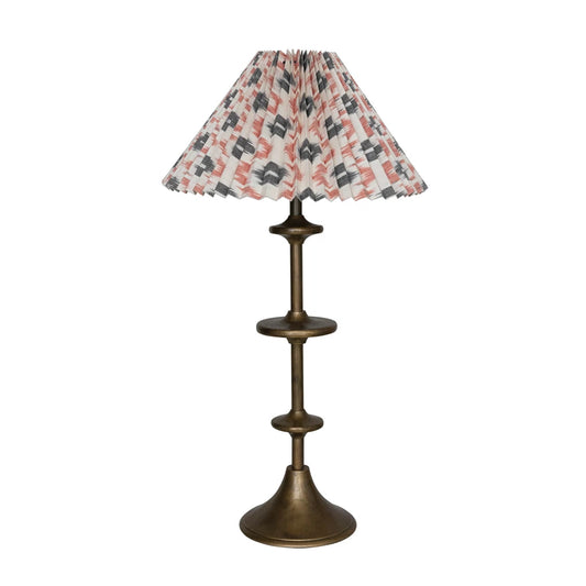 Pattern Pleated Shade Lamp