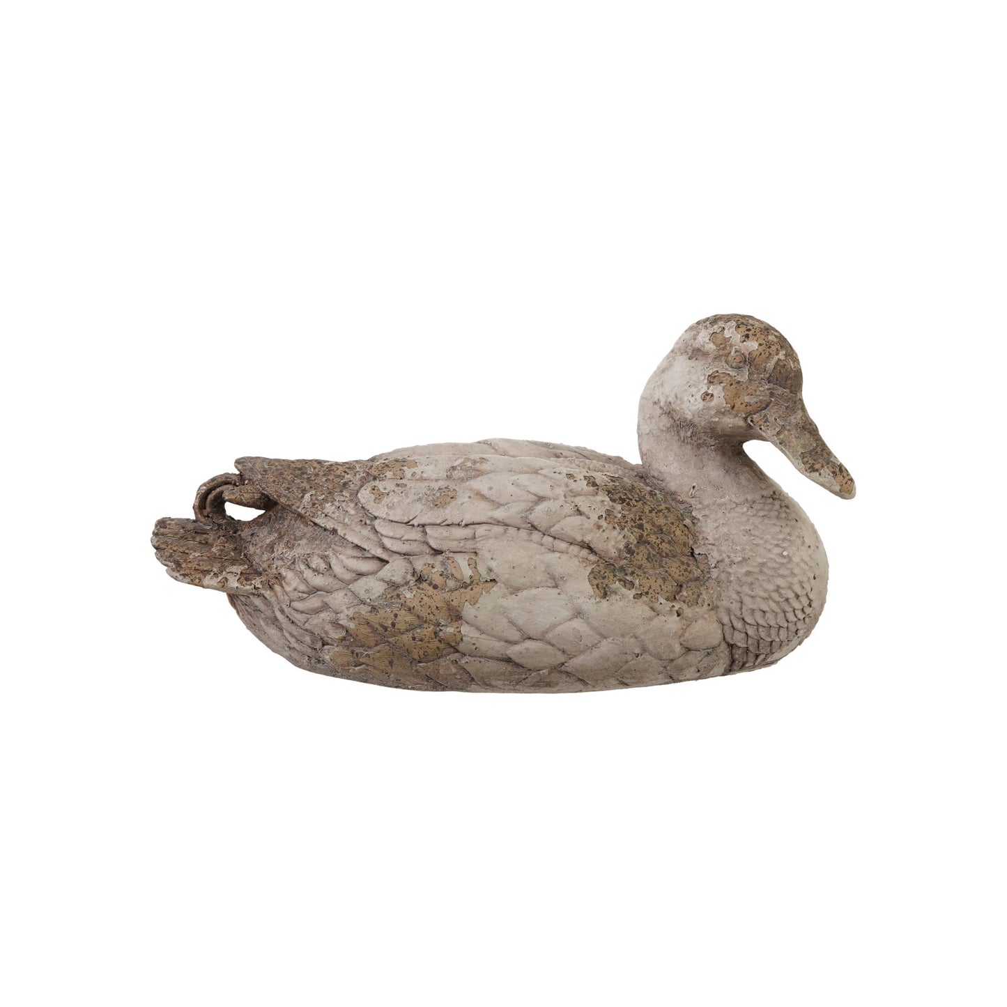 Resin Duck, Heavily Distressed Finish